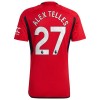 Nogometni Dres Manchester United Alex Telles 27 Domaći 23/24